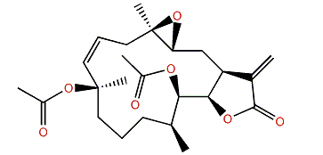 8-epi-Uprolide B diacetate